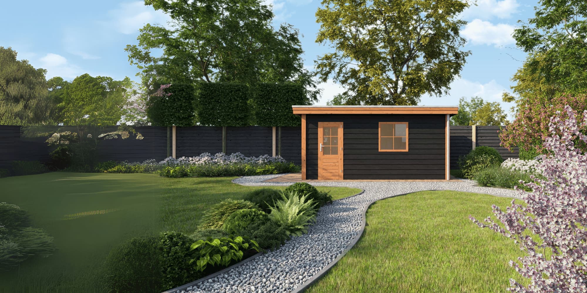 Buitenverblijf Sublime Plat dak